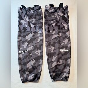 CCM SX5000 Camo Poly Tube Hockey Socks Senior